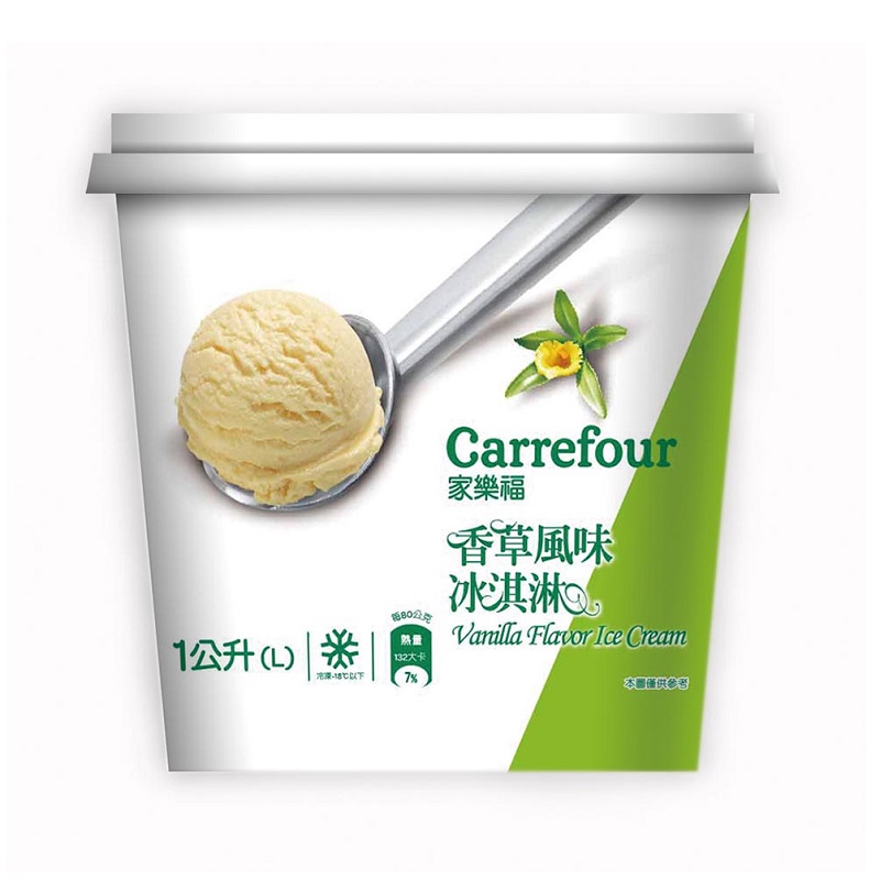 家福香草風味冰淇淋, , large