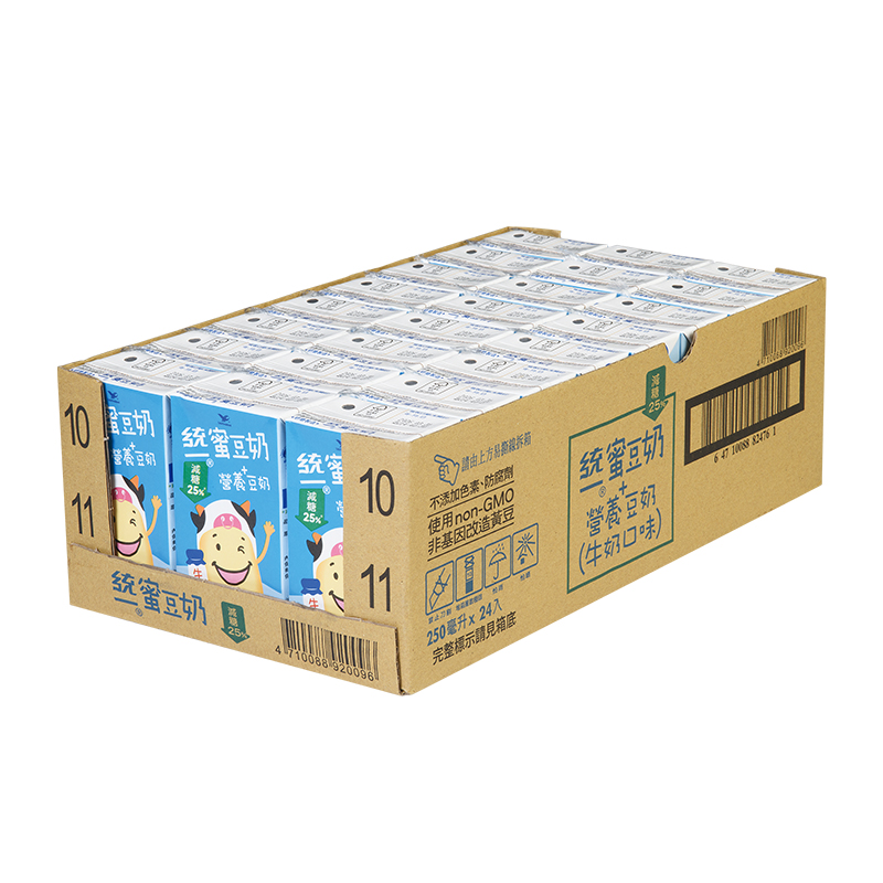 統一蜜豆奶營養+豆奶(牛奶口味), , large