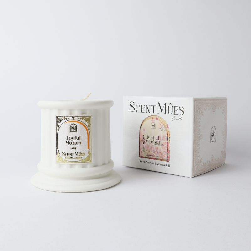 Joyful Mozart scented candle, , large