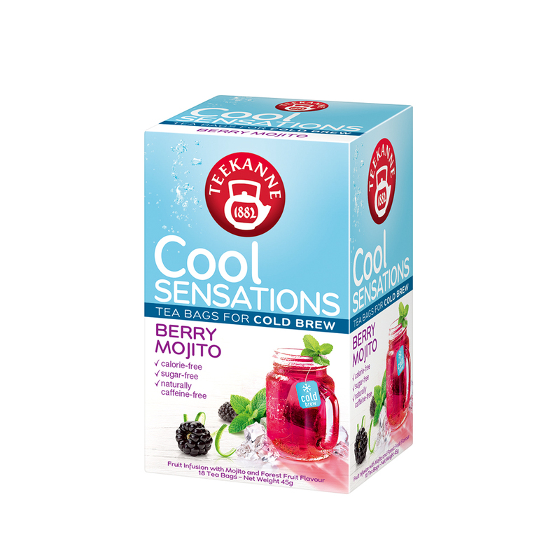 【TEEKANNE】Berry-Mojito Cold brew tea (2.5g x 18bags/box) , , large