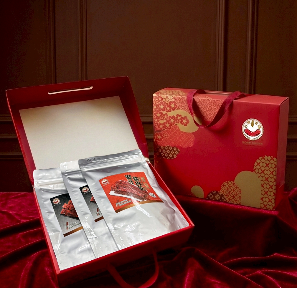 【台灣香腸食品】蜜汁豬肉乾70g 3件組 禮盒(口味任選), , large