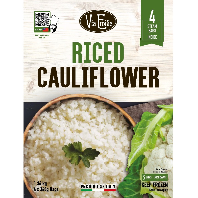 Riced Cauliflower, , large