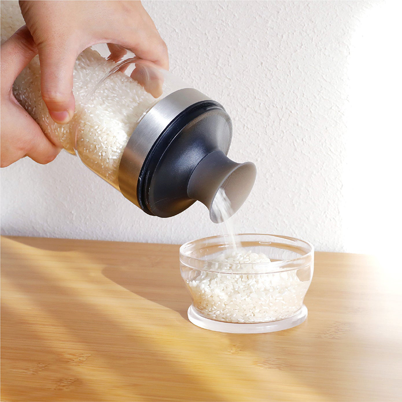 【CB JAPAN】atomico系列 玻璃儲米罐 1L, , large