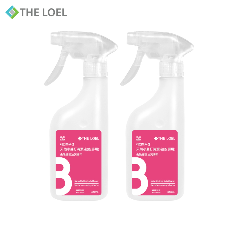 THE LOEL Natural Baking Soda Cleaner 500ml (2pc), , large