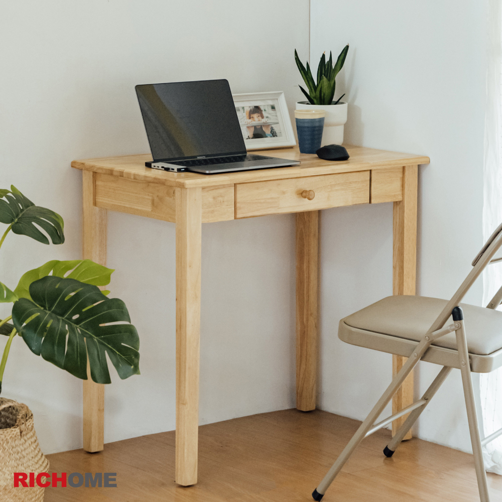 RICHOME-Wode solid wood drawer desk, , large