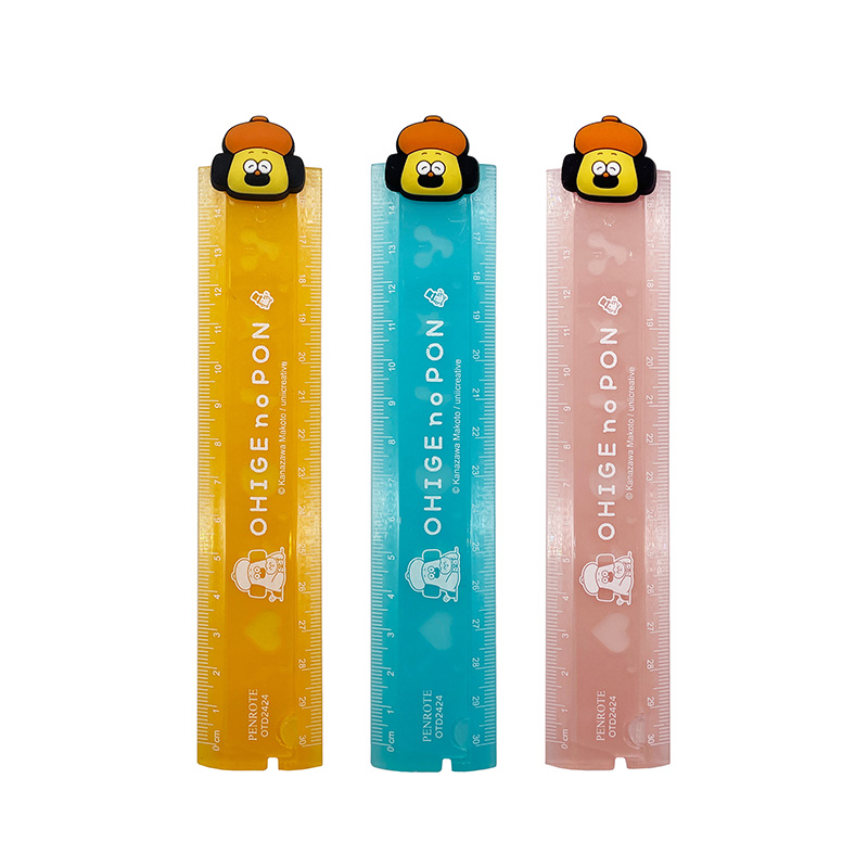 OHIGE no PON 30 cm Folding Ruler Blue-Green