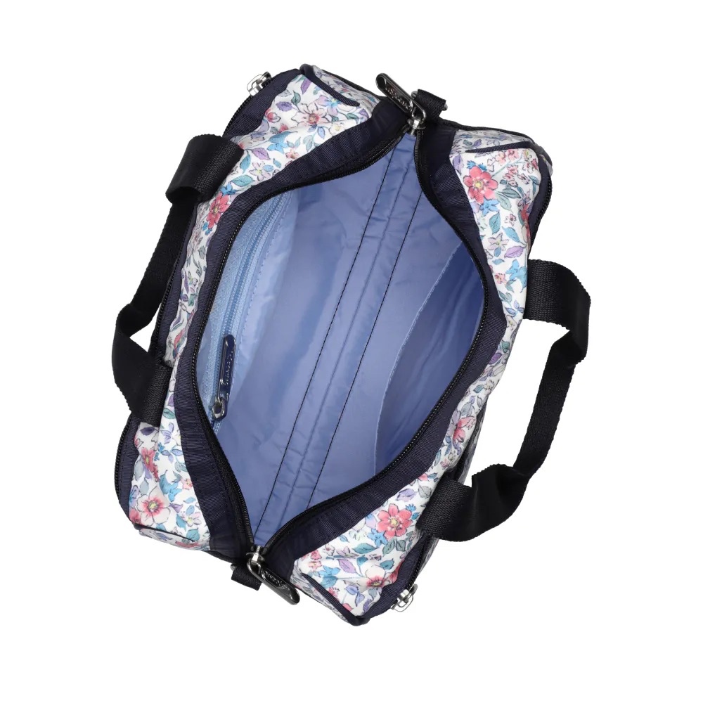 LeSportsac EVERYDAY SM SATCHEL 小型日常兩用包 - 織錦花語, , large