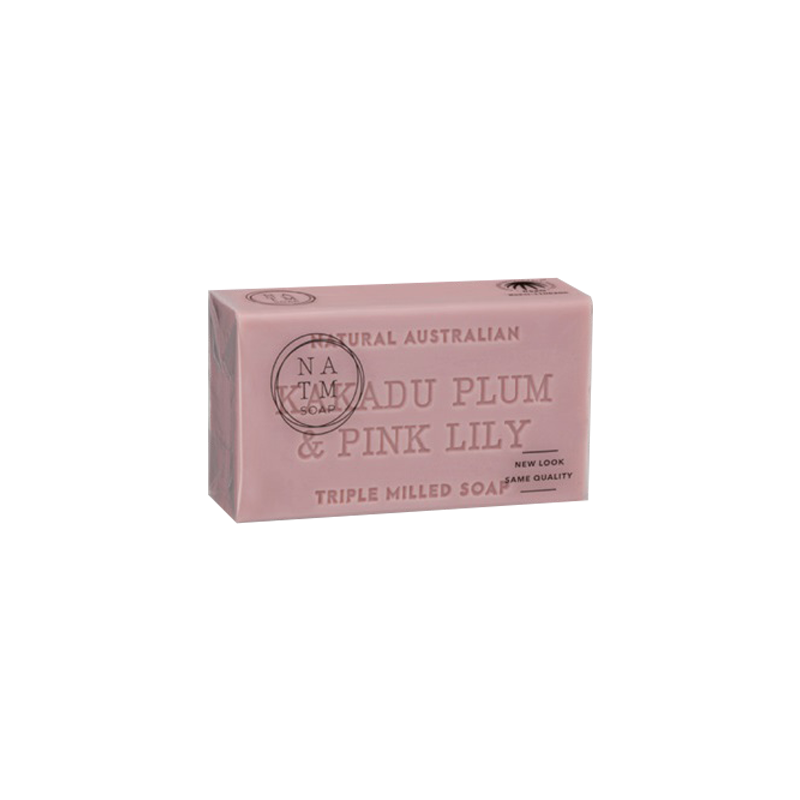 澳洲NATM精油香皂-卡卡度果與粉紅百合, , large
