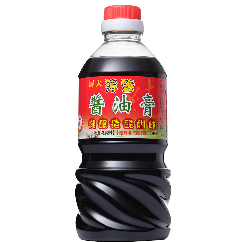 屏大薄鹽醬油膏670g