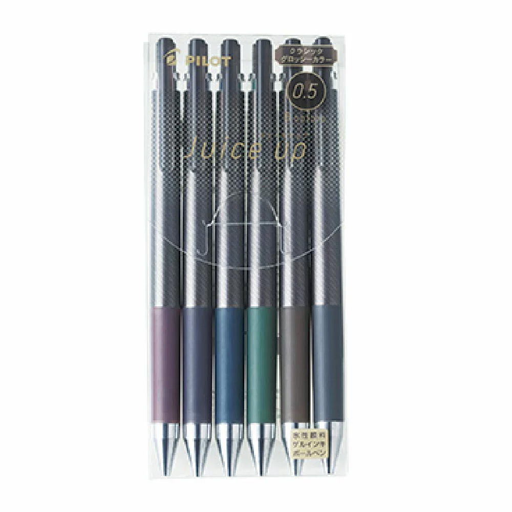 PILOT 百樂 超級果汁筆 復古 0.5mm 6色/組 LJP-120S5-CG-S6