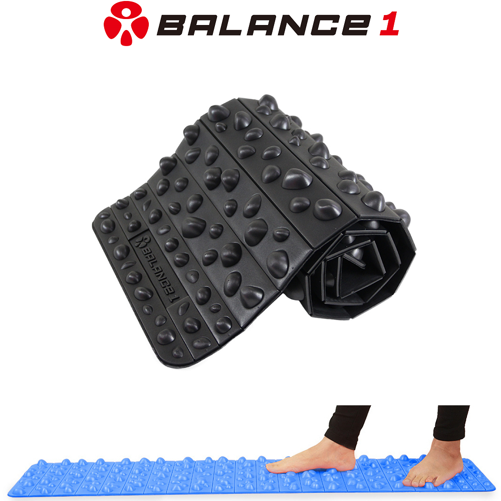 BALANCE 1 足部按摩健康步道 黑色, , large