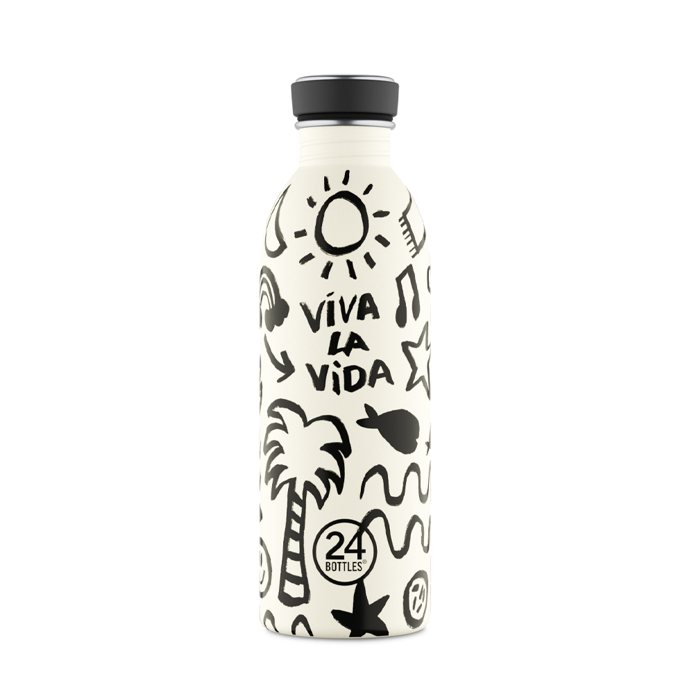 [義大利 24Bottles] 輕量冷水瓶 500ml / 花色系列, , large