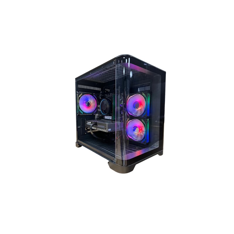 🌊網紅曲面爛爛機🌊 | RTX5060 | Intel i5-12400F |(G+Y+10) 2025推薦便宜電腦主機❤️每日限量一台❤️, , large