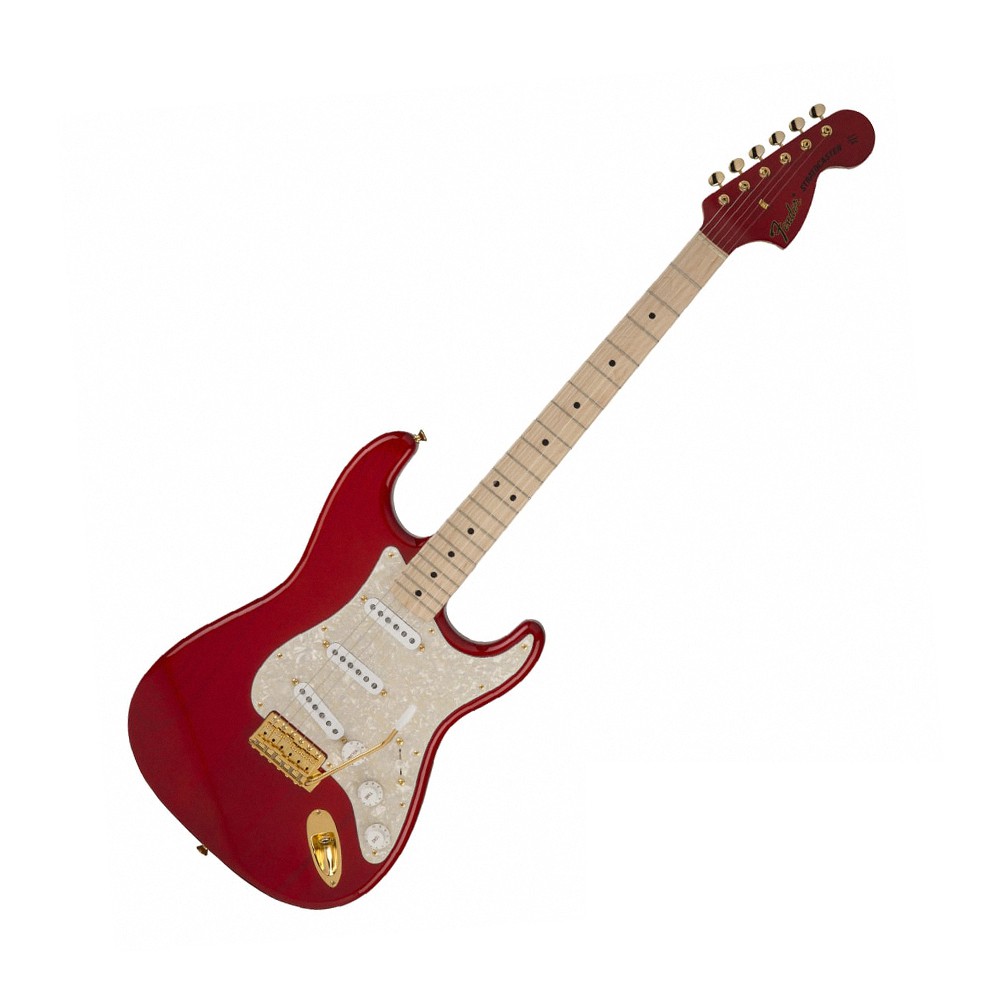 Fender SCANDAL MAMI STRAT MN RED 電吉他 簽名款【敦煌樂器】, , large