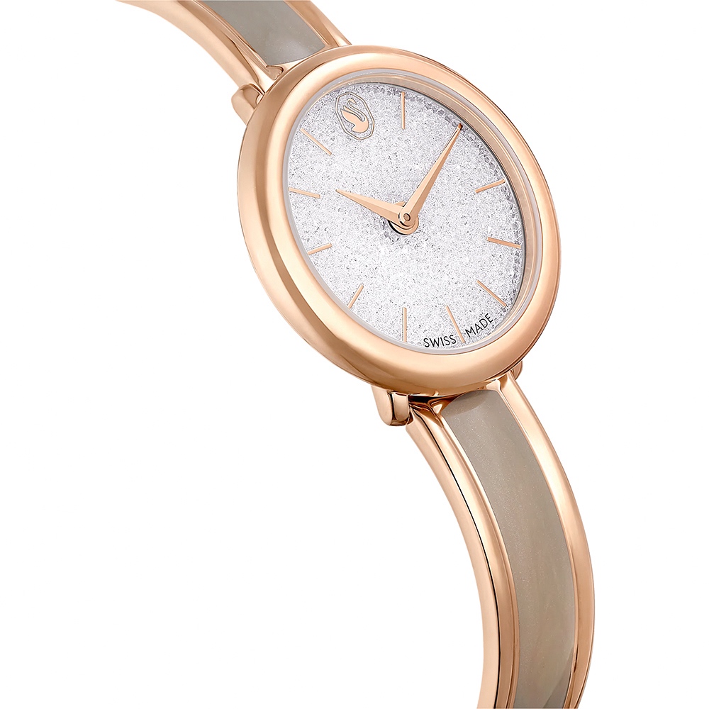 SWAROVSKI 施華洛世奇 Crystalline Bangle 璀璨水晶手鐲女錶 手錶-32mm(5709814), , large