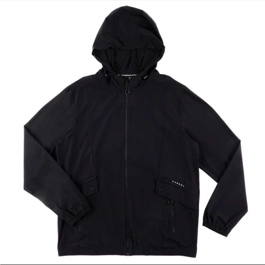 【KANGOL】抗UV防曬連帽外套 防風外套 透氣 輕薄 春夏 風衣, , large