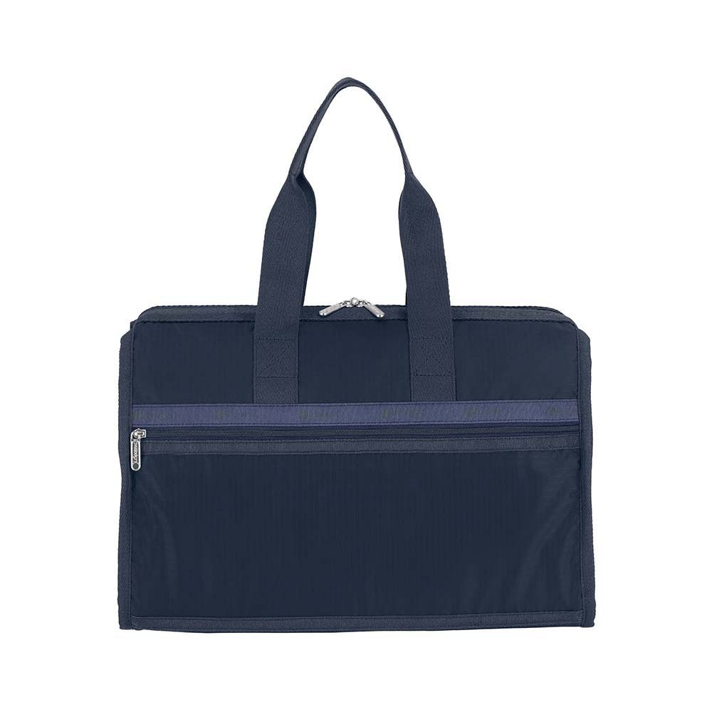 LeSportsac Deluxe Med Weekender 中型外出旅行袋/ 深海藍, , large