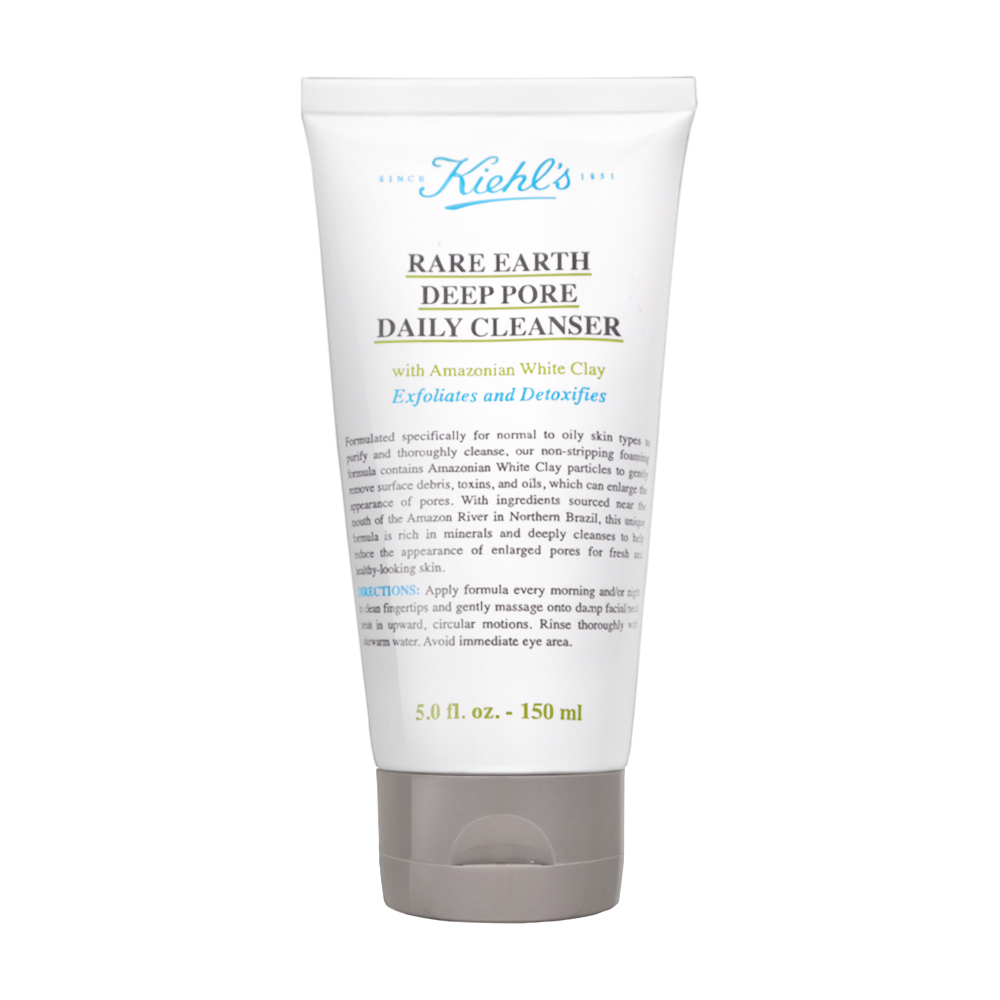 【Kiehl's契爾氏】亞馬遜白泥淨緻毛孔洗面乳 150ml, , large