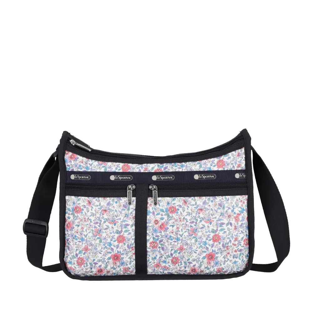 LeSportsac DELUXE EVERYDAY BAG 奢華斜背包 - 織錦花語, , large