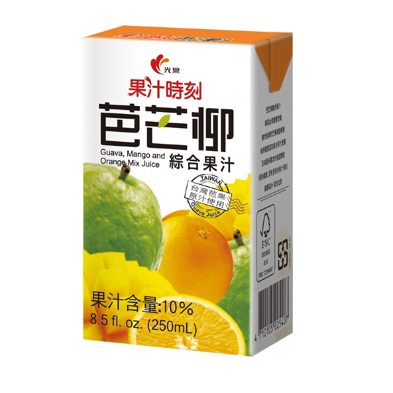 Kuan Chuan Guava Mango Orange Juice, , large