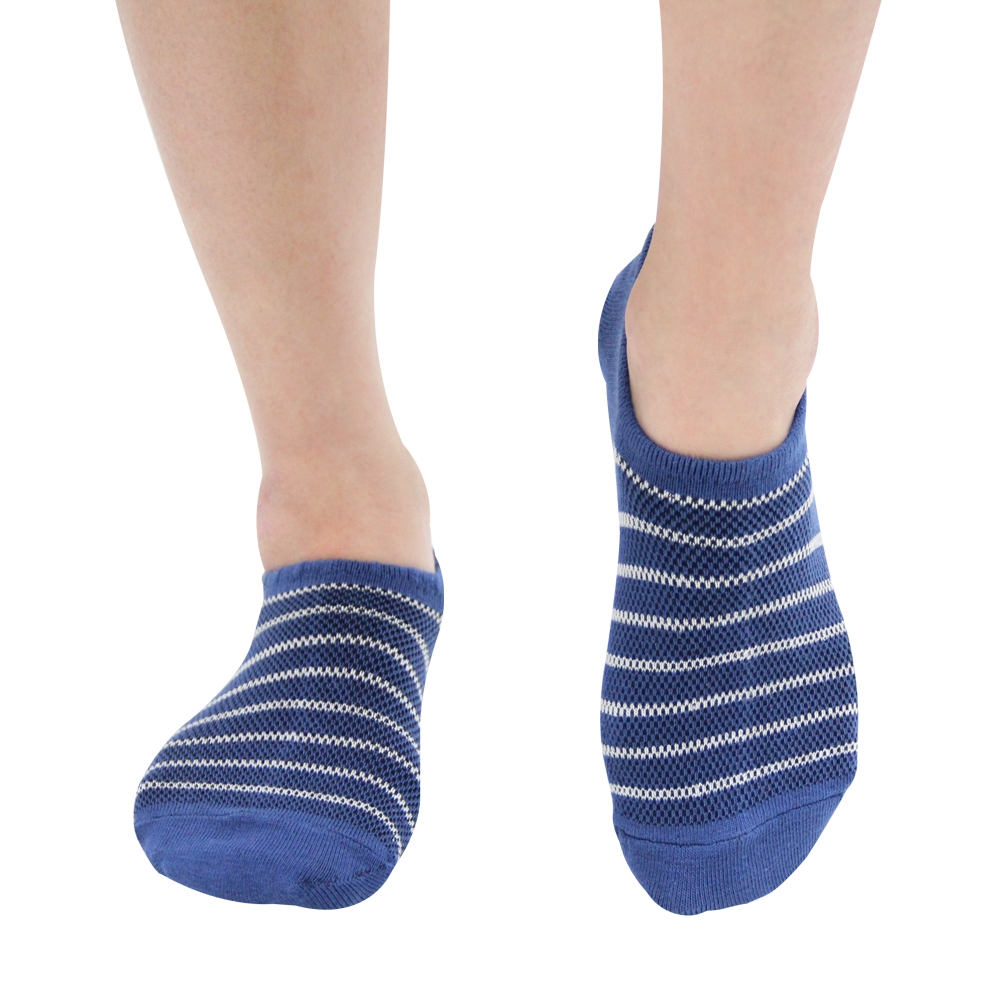 【D&G】條紋網狀低口直角女襪-D501 短襪 低口襪, , large