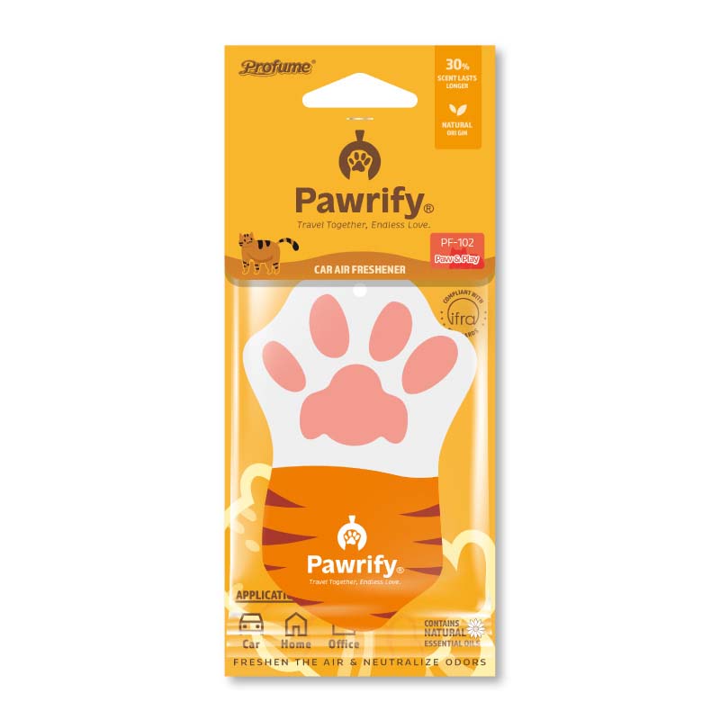 PAWRIFY 貓掌造型紙片香氛, , large