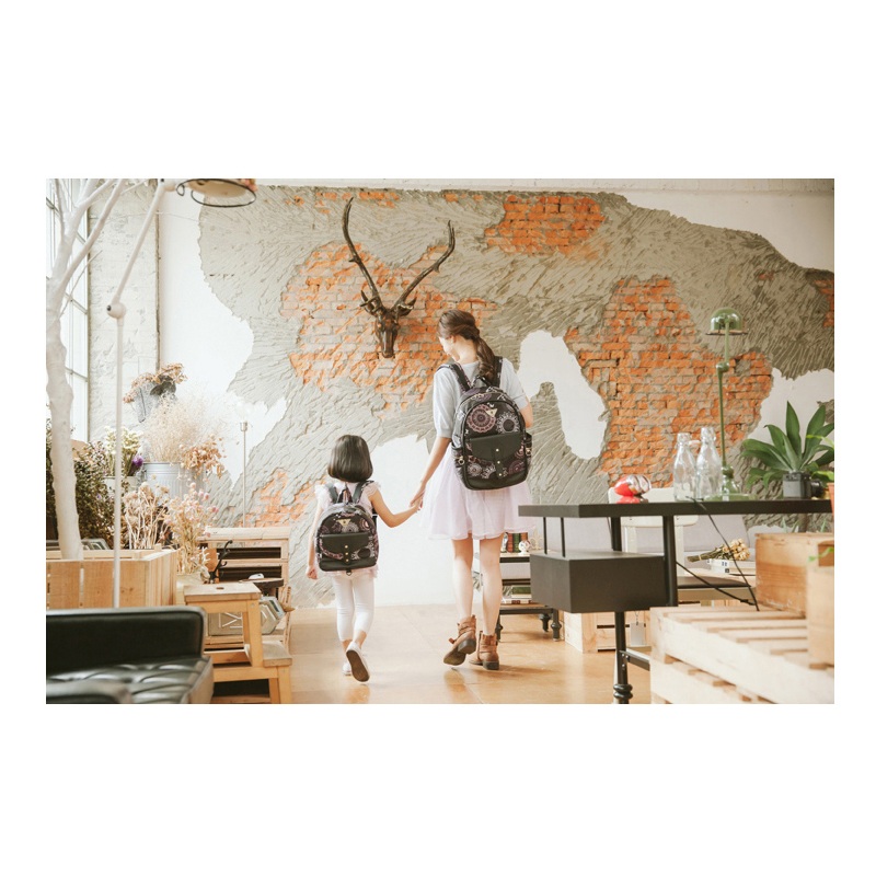 【iwow】 Rugrat Backpack / Original design painting, , large