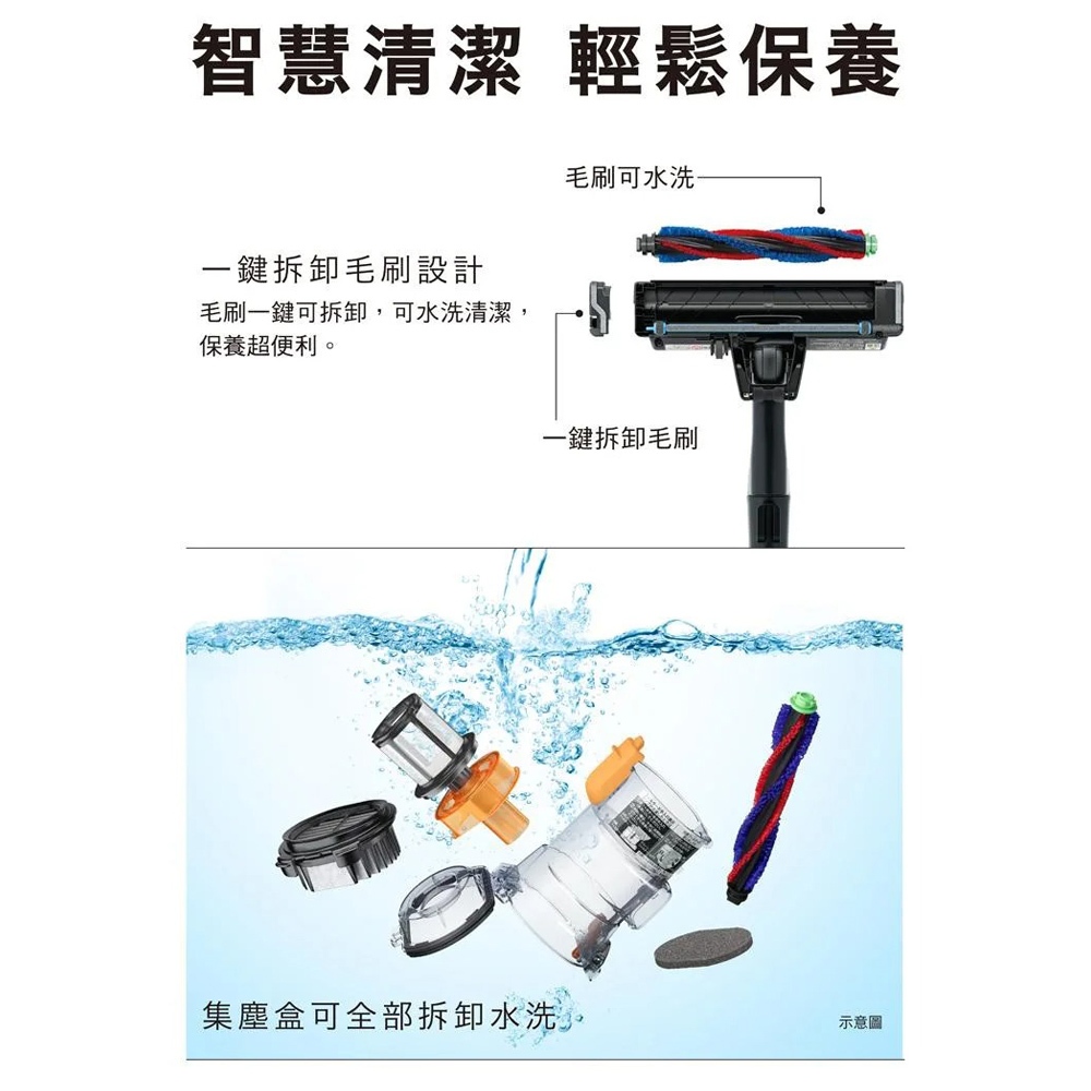 HITACHI 日立 直立手持兩用無線吸塵器 香檳金 PVXL300KT, , large