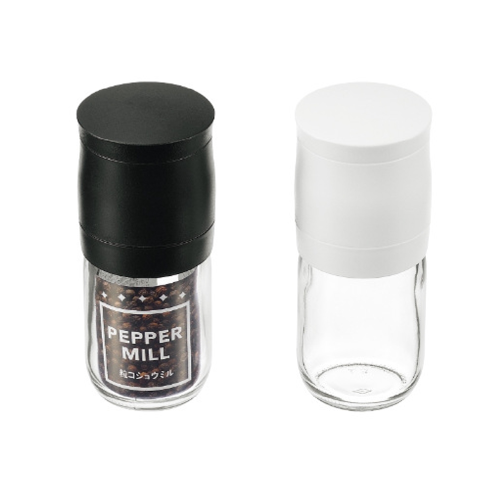 胡椒研磨罐 研磨罐 胡椒 日本製【ECHO】 顆粒研磨器 研磨瓶 研磨器 玻璃研磨罐 胡椒罐 Ho覓好物, , large