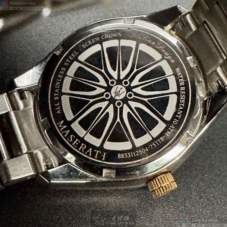 [TIMEMASTER] MASERATI watch, 38mm, R8853112504, , large