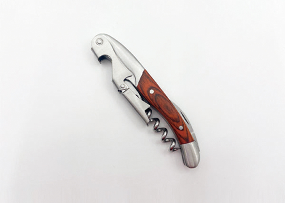 [巴果果]二段式木柄開瓶器   開罐器 HF607, , large