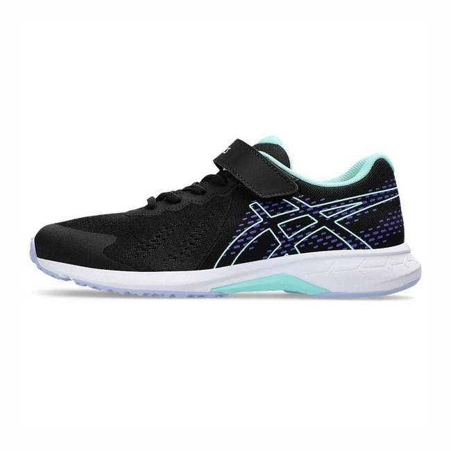 ASICS LAZERBEAM RI-MG 兒童慢跑鞋 黑湖水綠 黏帶式 童鞋 1154A169 24SSO 【樂買網】, , large