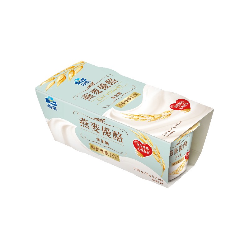 福樂燕麥無加糖優酪150g※實際到貨效期約4天以上