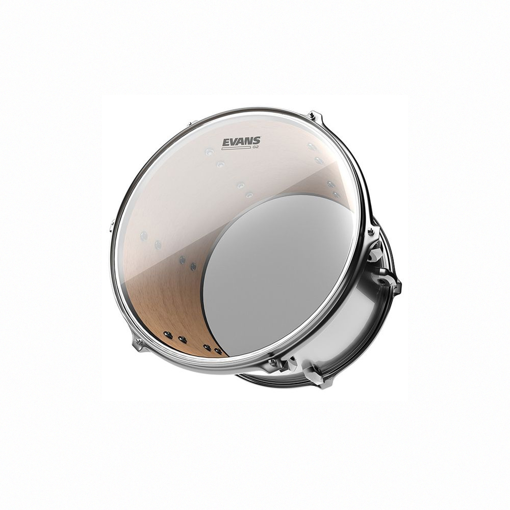 EVANS EVT-TT08G2 8吋 雙層透明鼓皮, , large