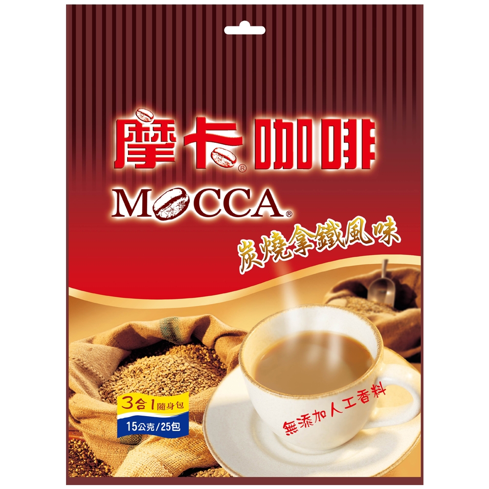 摩卡炭燒拿鐵風味咖啡 15g x25, , large