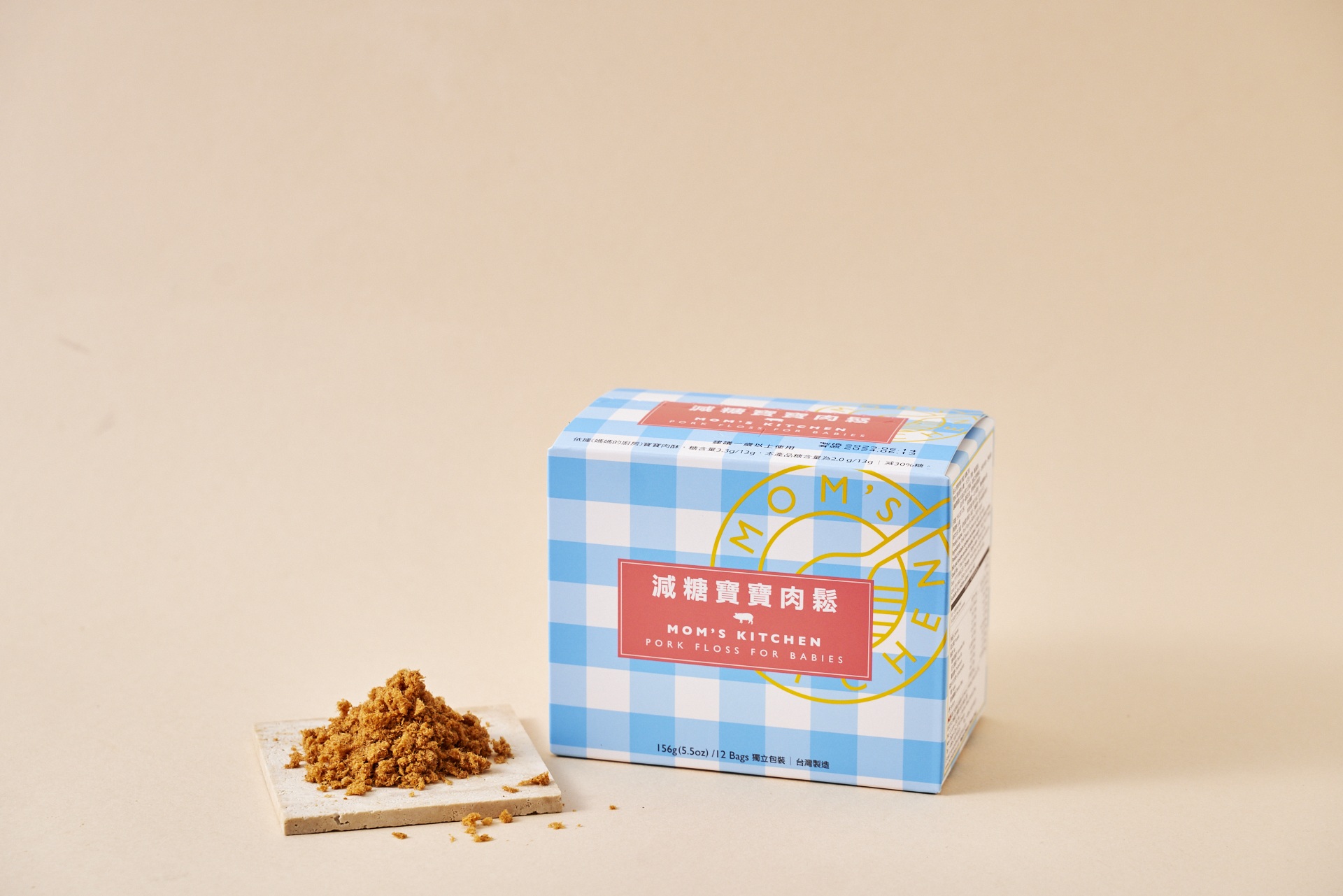 Fried Pork Floss for Babies ( Original*1 +Seaweed*1 +Slight Sugar*1 ), , large