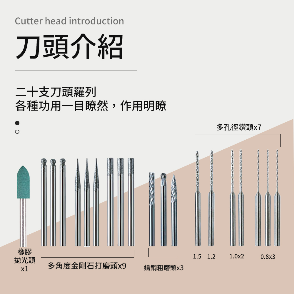 [HANLIN]-DE108 迷你電鑽USB電動雕刻刀, , large