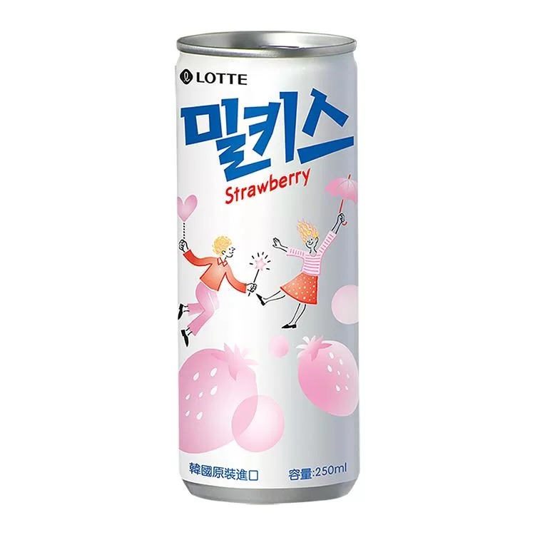 韓國樂天草莓優格風味碳酸飲, , large