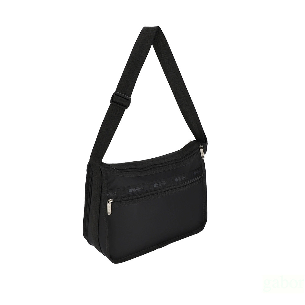 LeSportsac Deluxe Everyday Bag 經典斜背包 送禮-永恆黑, , large