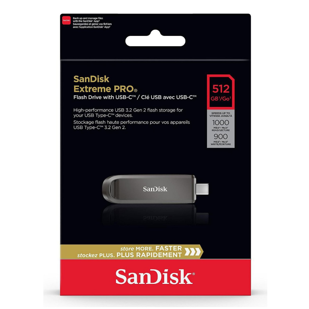 SanDisk CZ890 Extreme PRO 512G USB-C, , large
