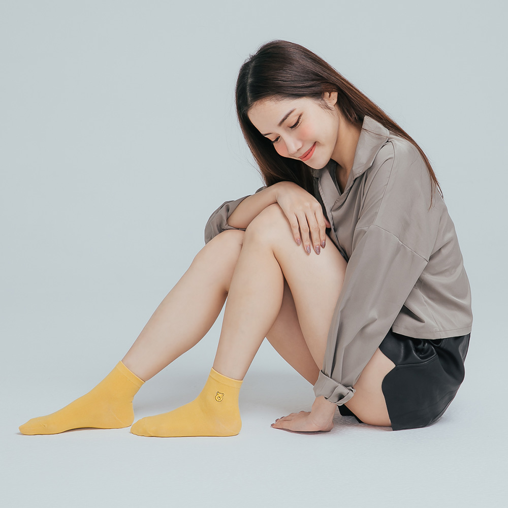 Disney 迪士尼刺繡中統襪【旺達棉品】TO-A303, , large