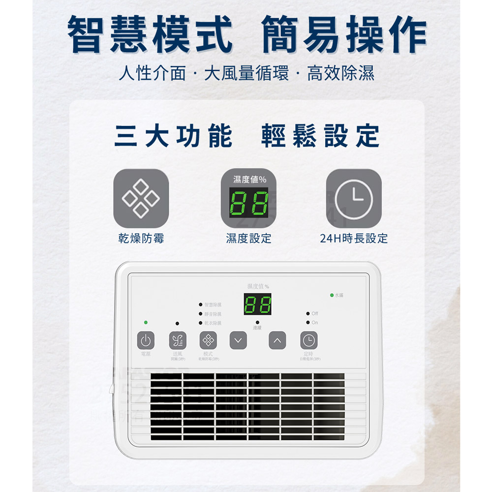Haier 海爾 6L 一級能效 小坪數除濕機 H06EA1, , large