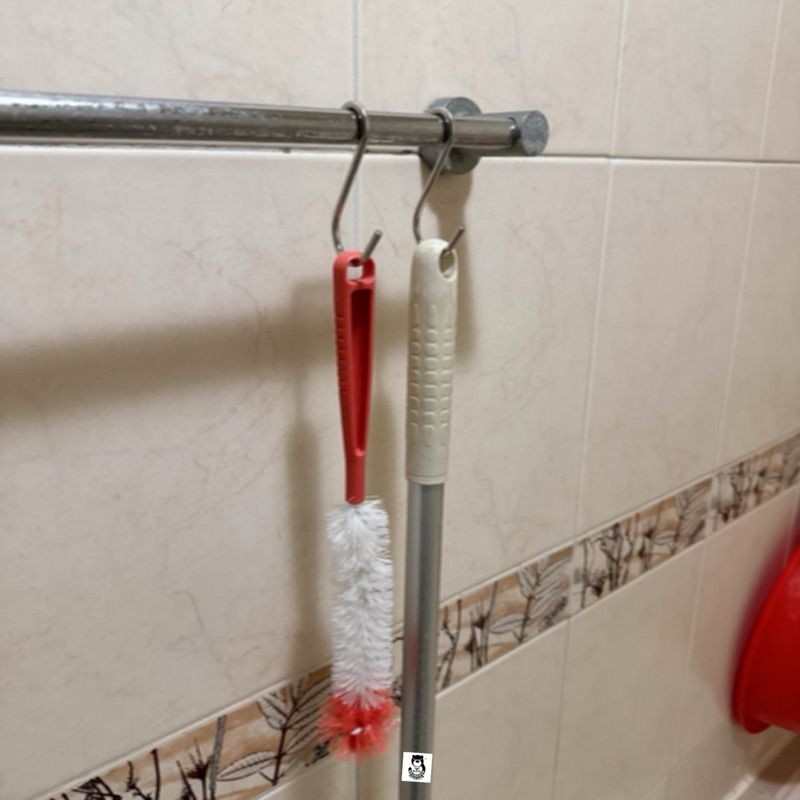 [Beargood sticker] Double S Over-the-Door Hook (304 Stainless Steel), , large