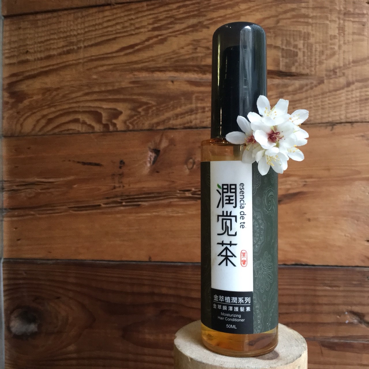 [茶寶]潤覺茶 山茶花金萃瞬澤茶籽護髮素 50ml, , large
