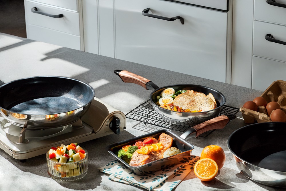 【hokua】Mecera Zero Ceramic IH Non-stick Frying pan 16cm, , large