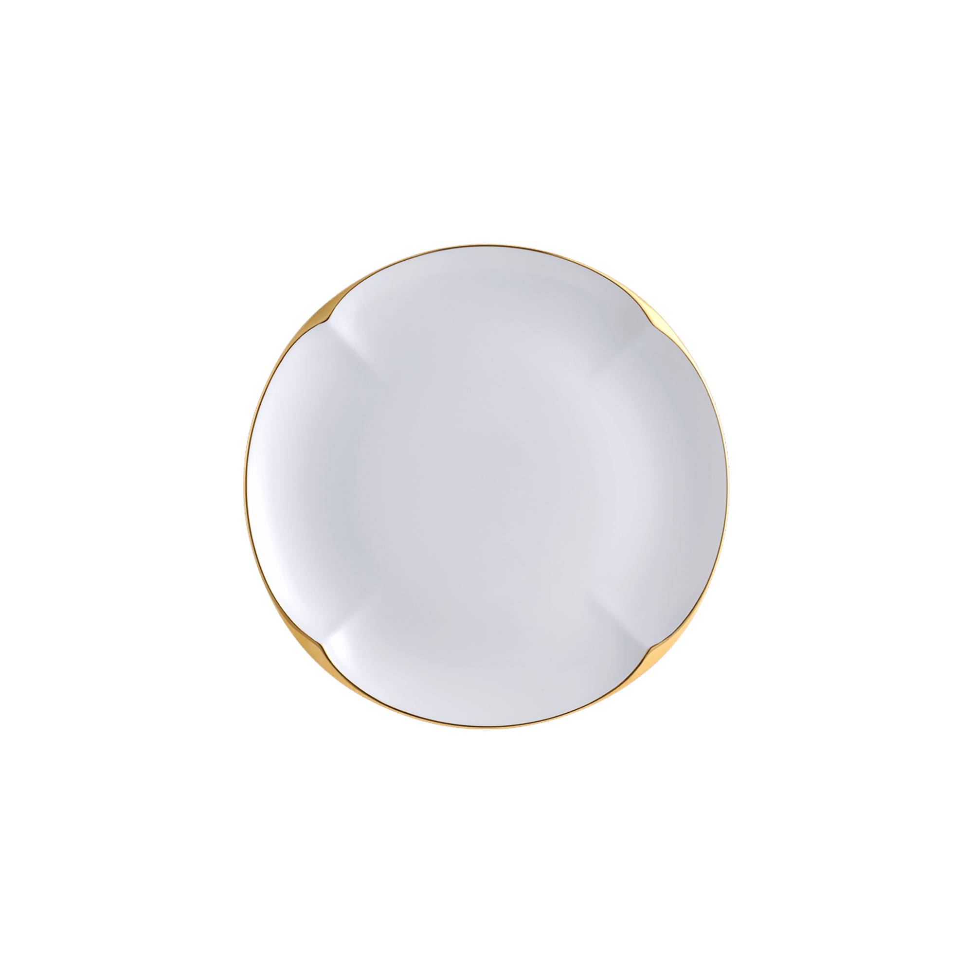 LEGLE - Ruyi Round Plate - Gold Edge 16cm, , large