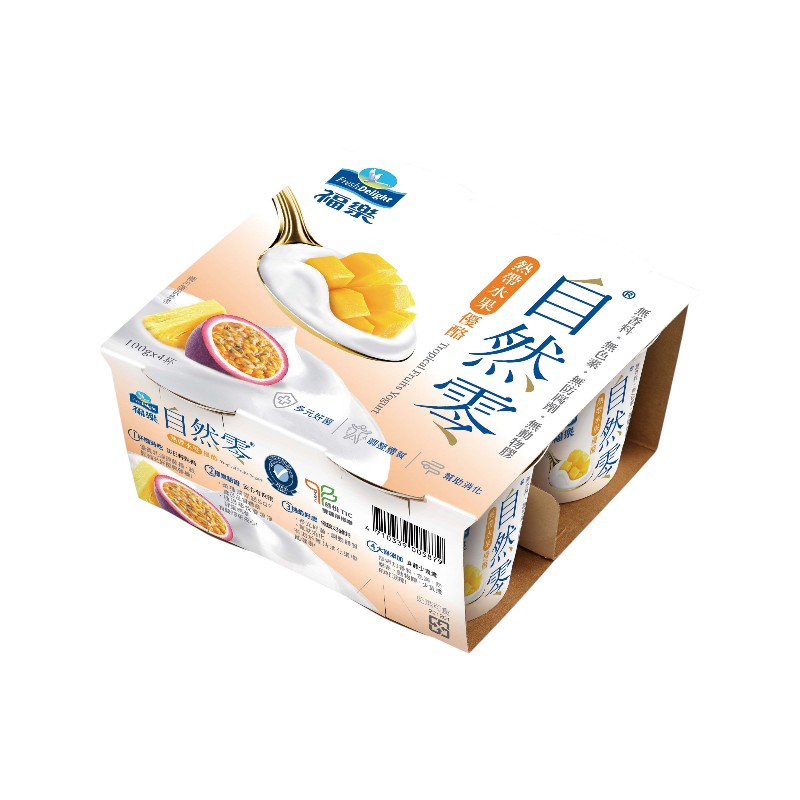 Fresh Delight Natural Fruits Yogurt, , large