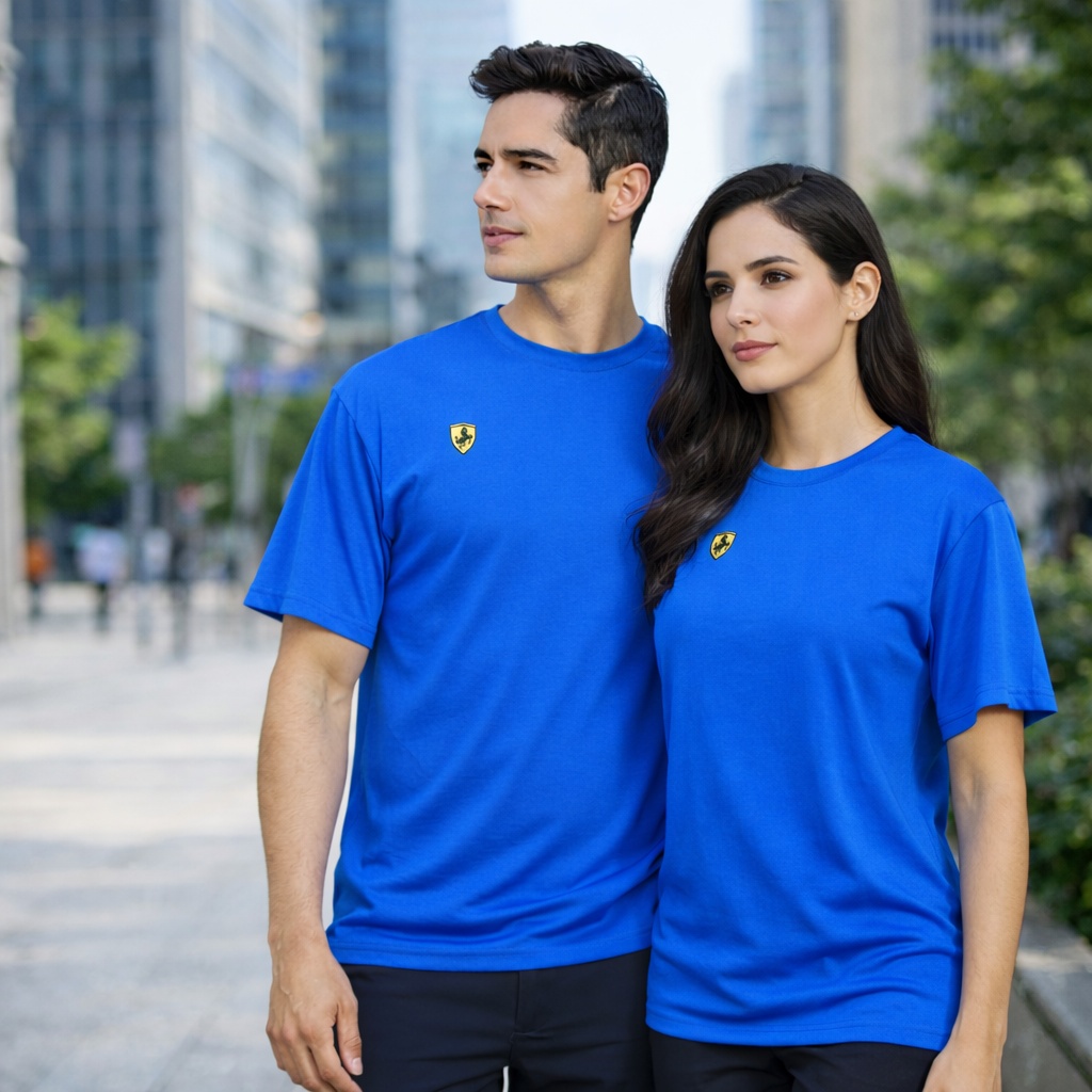 【FALALI】短袖冰感T恤-男(寶藍), , large