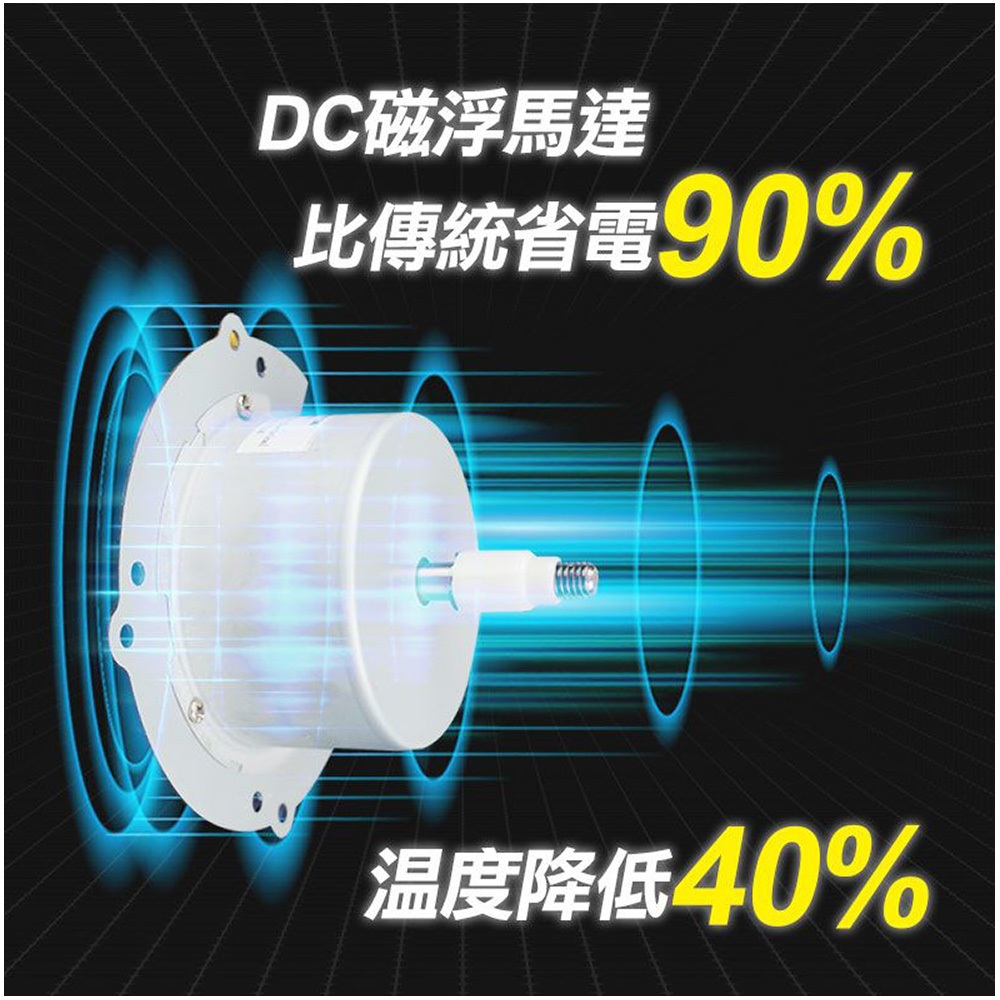 SUPAFINE 8” DC Energy-Saving Exhaust Fan with Mosquito Repellent HFB-S6108, , large