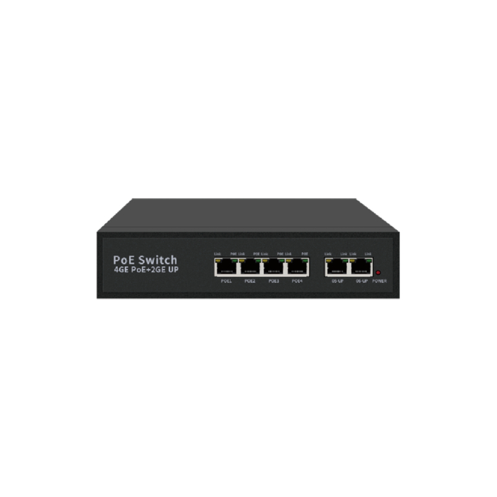 昌運監視器 HBS-4GE-2GES 4埠 1000M GE PoE 網路交換機 交換器(以PSW-042GE-AI替代出貨), , large